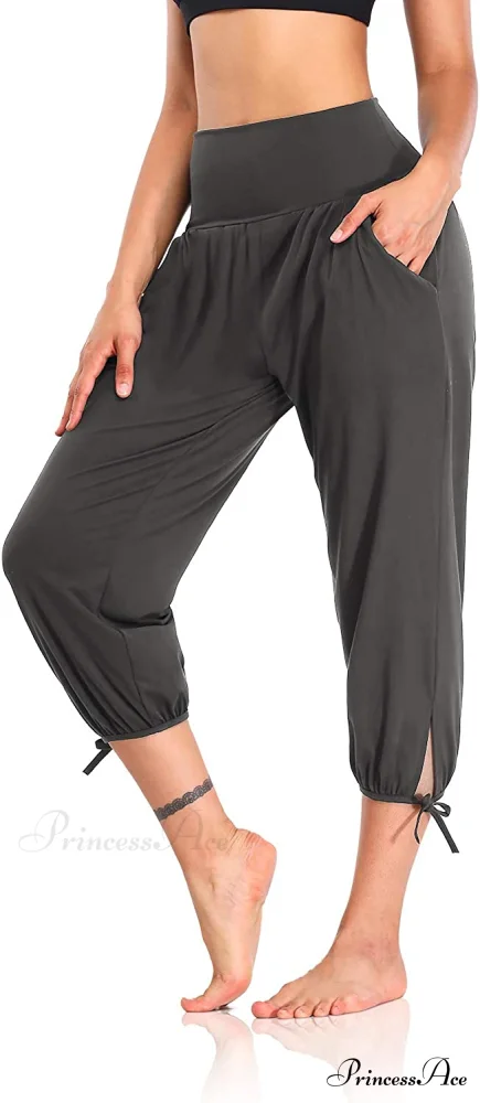 Loose Workout Sweatpants Comfy Lounge Joggers Capri Pants - Image 27
