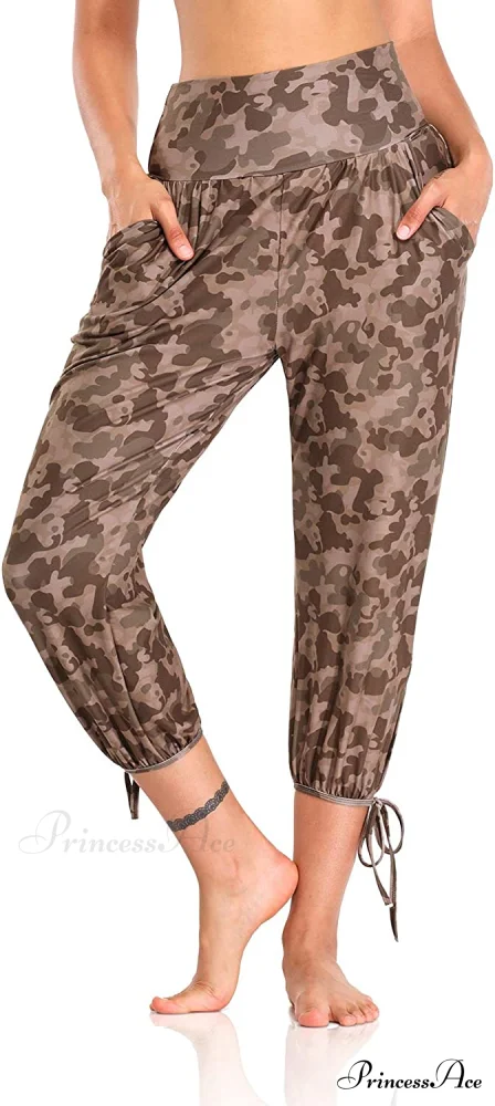 Loose Workout Sweatpants Comfy Lounge Joggers Capri Pants - Image 28