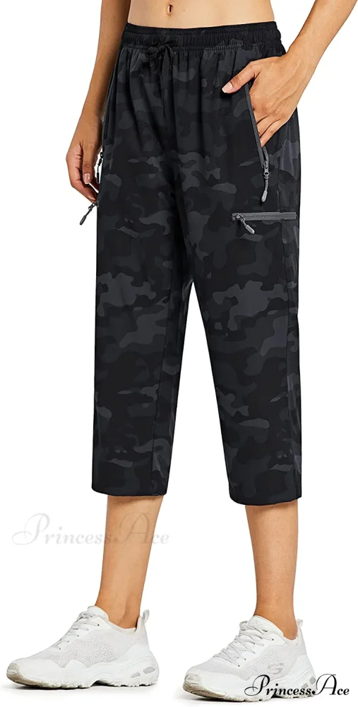 Cargo Hiking Pants Lightweight Quick Dry Capri Pants - Image 12
