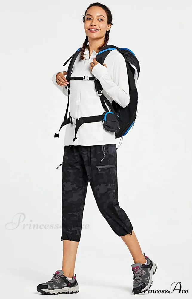 Cargo Hiking Pants Lightweight Quick Dry Capri Pants - Image 15