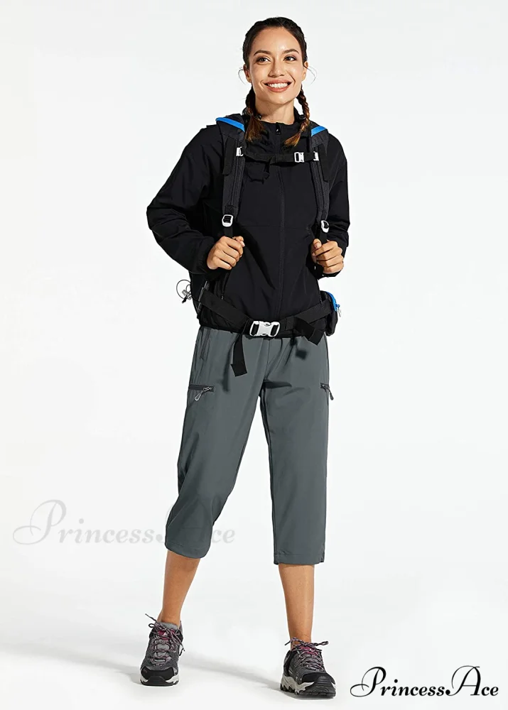 Cargo Hiking Pants Lightweight Quick Dry Capri Pants - Image 26