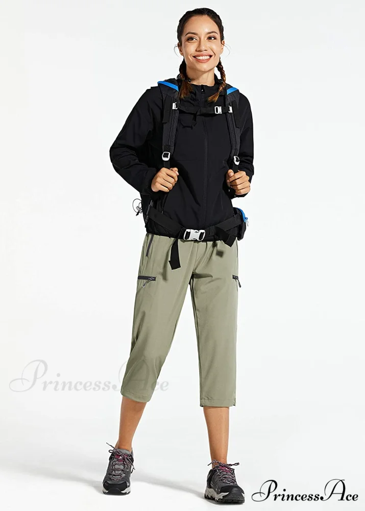 Cargo Hiking Pants Lightweight Quick Dry Capri Pants - Image 29