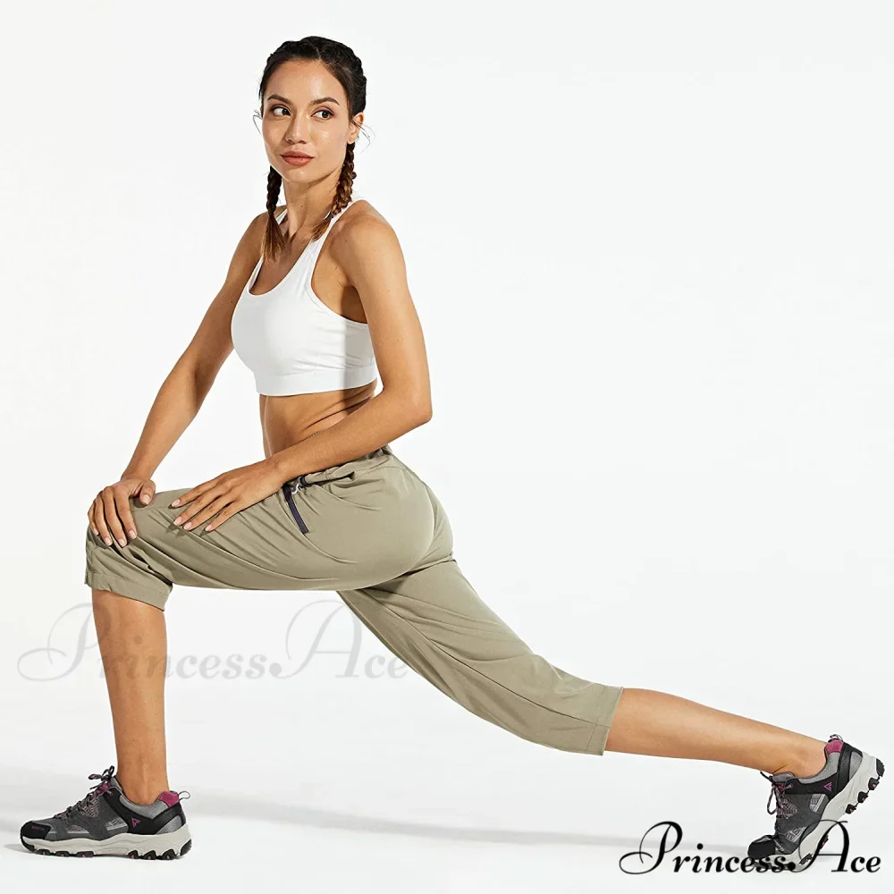 Cargo Hiking Pants Lightweight Quick Dry Capri Pants - Image 30