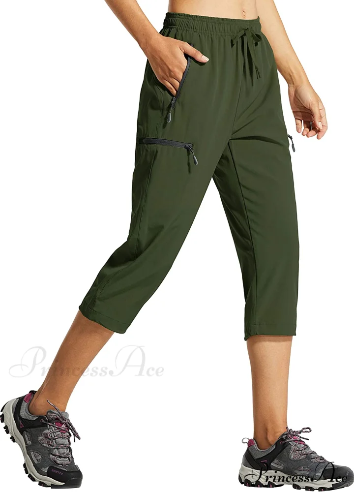 Cargo Hiking Pants Lightweight Quick Dry Capri Pants - Image 35
