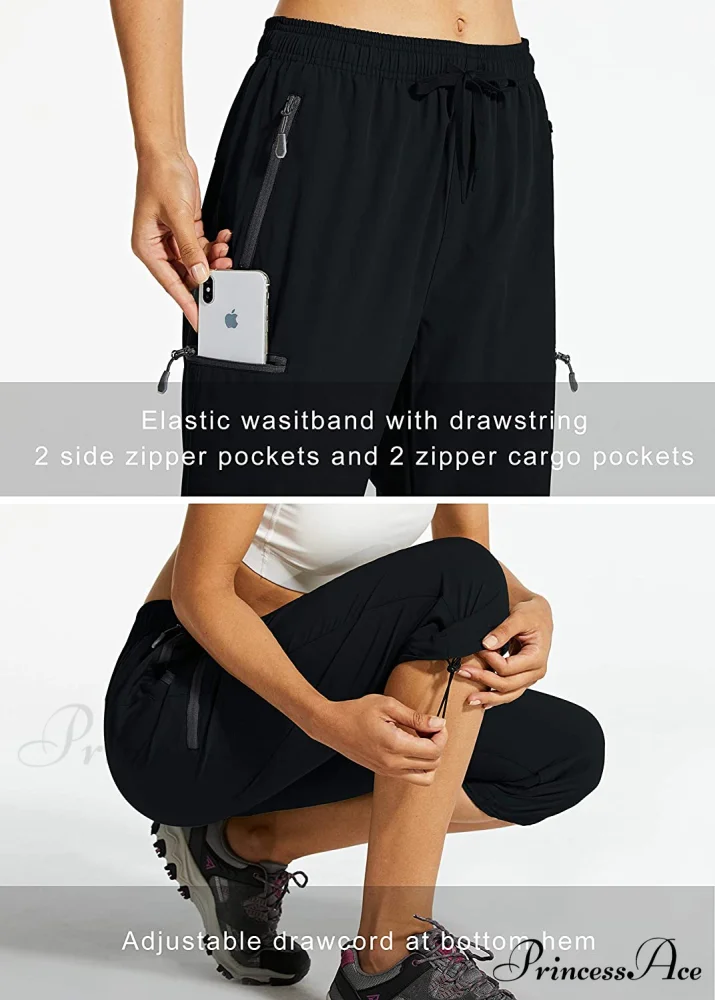 Cargo Hiking Pants Lightweight Quick Dry Capri Pants - Image 4