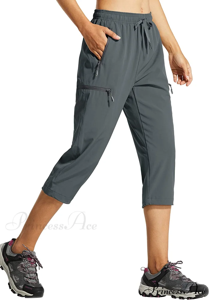 Cargo Hiking Pants Lightweight Quick Dry Capri Pants - Image 43