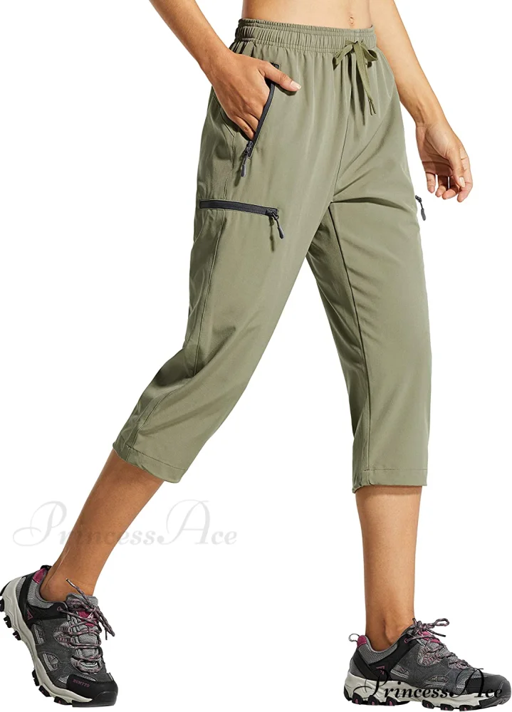 Cargo Hiking Pants Lightweight Quick Dry Capri Pants - Image 46