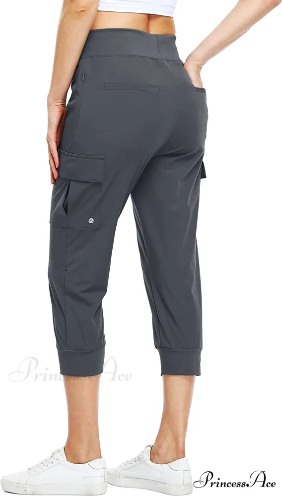 Cargo Hiking Capris Quick Dry Lightweight Outdoor Pants - Image 13