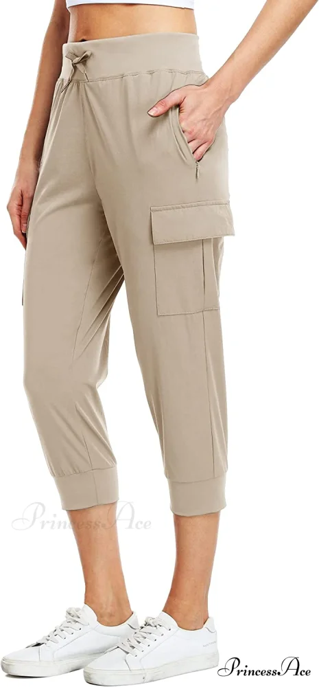 Cargo Hiking Capris Quick Dry Lightweight Outdoor Pants - Image 17
