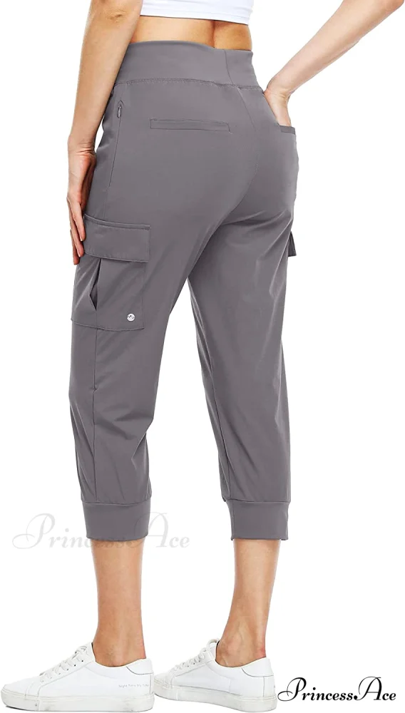 Cargo Hiking Capris Quick Dry Lightweight Outdoor Pants - Image 19