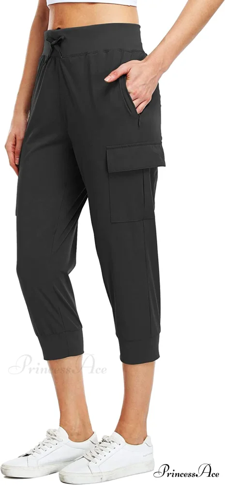Cargo Hiking Capris Quick Dry Lightweight Outdoor Pants - Image 2