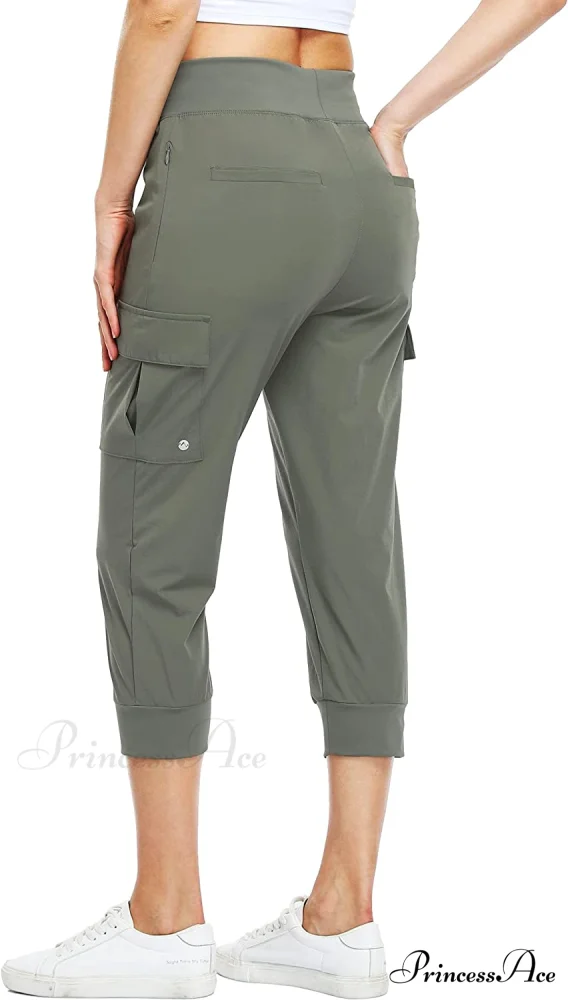 Cargo Hiking Capris Quick Dry Lightweight Outdoor Pants - Image 22
