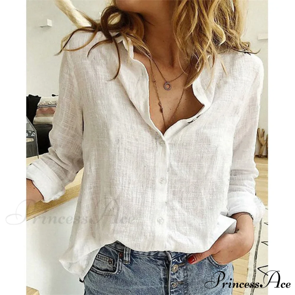 Leisure White Yellow Shirts - Image 14