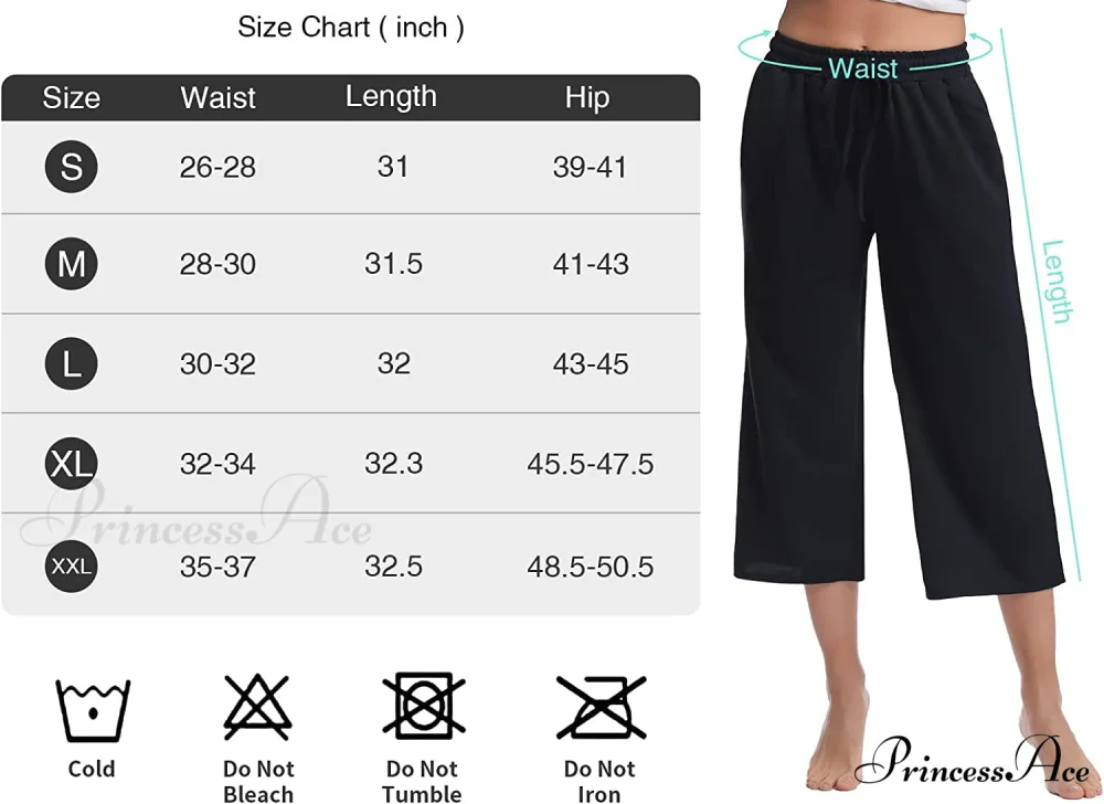 Women Wide Leg Comfy Drawstring Loose Yoga Pants - Image 6