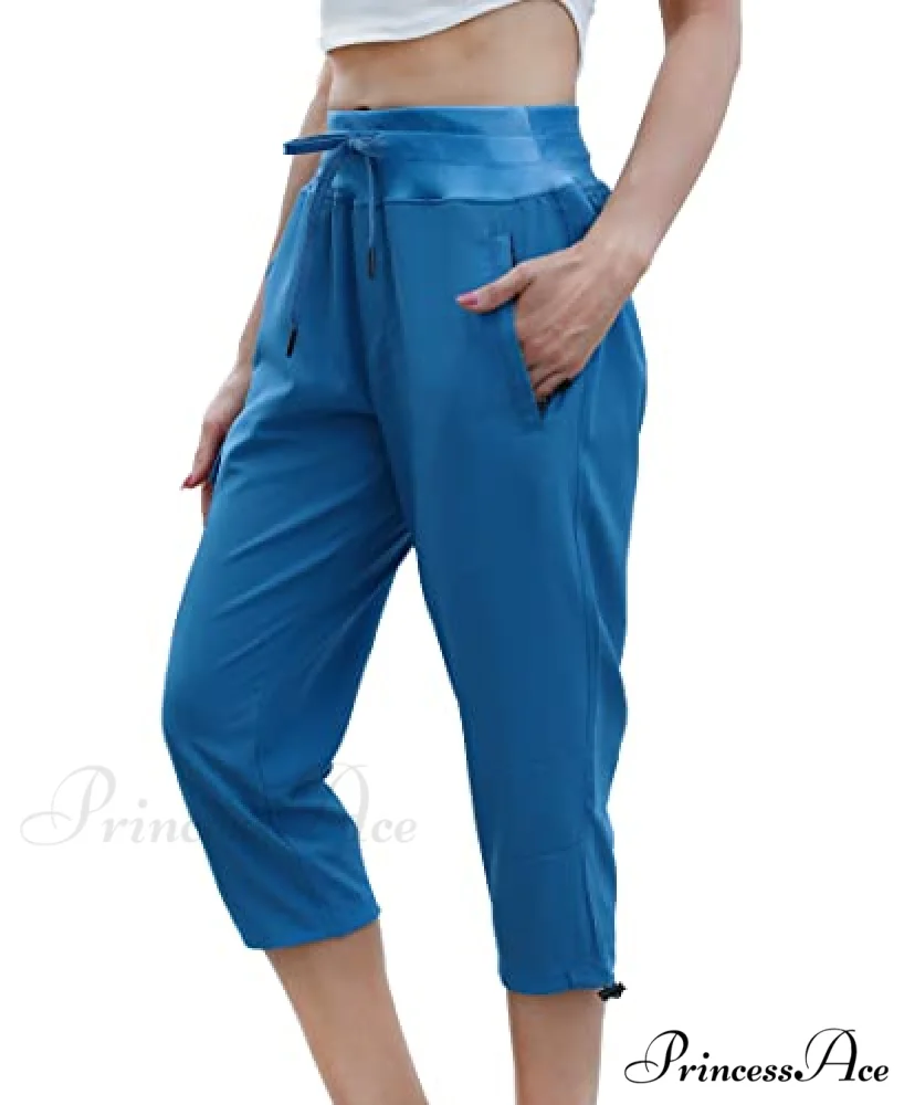 Cargo Hiking Pants Lightweight Joggers Quick Dry Capris - Image 11