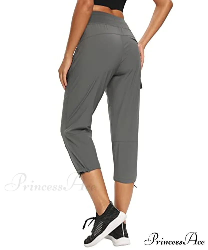 Cargo Hiking Pants Lightweight Joggers Quick Dry Capris - Image 13