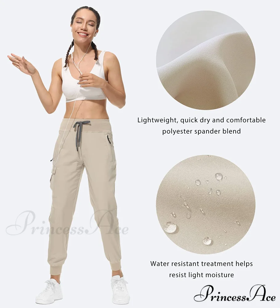 Cargo Hiking Pants Lightweight Joggers Quick Dry Capris - Image 28