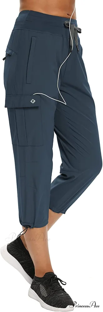 Cargo Hiking Pants Lightweight Joggers Quick Dry Capris - Image 3