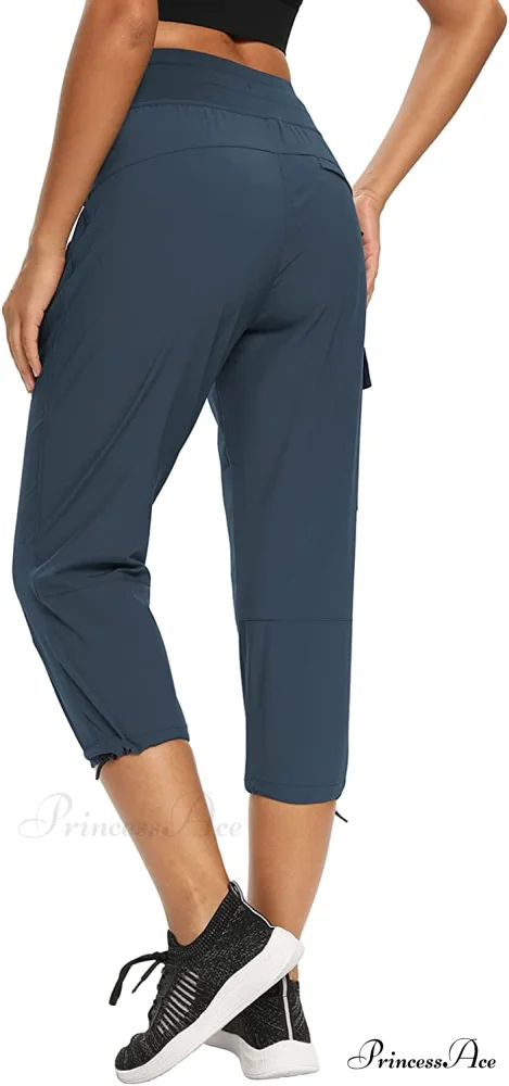 Cargo Hiking Pants Lightweight Joggers Quick Dry Capris - Image 4