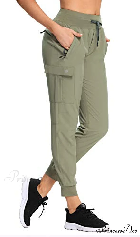 Cargo Hiking Pants Lightweight Joggers Quick Dry Capris - Image 7