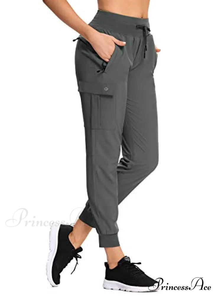 Cargo Hiking Pants Lightweight Joggers Quick Dry Capris - Image 8