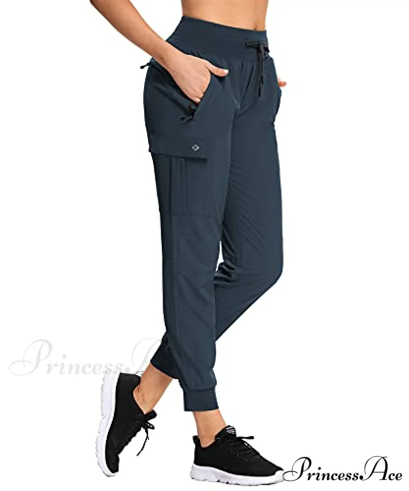 Cargo Hiking Pants Lightweight Joggers Quick Dry Capris - Image 9