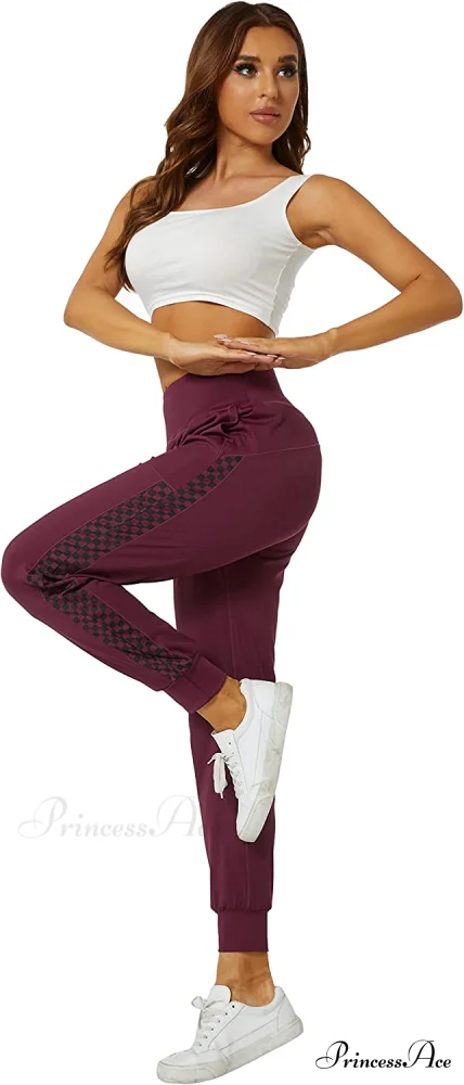 Women's Joggers with Pockets High Waisted Athletic Sports Pants - Image 14