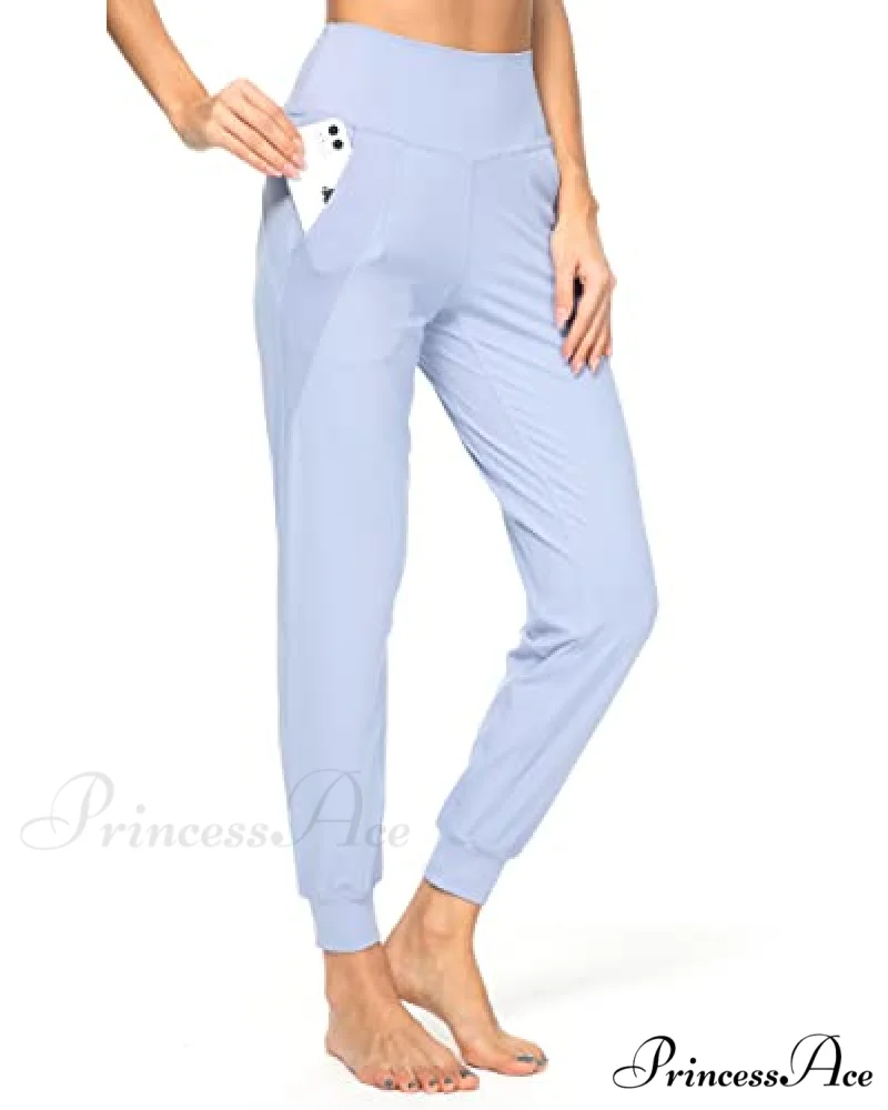 Women's Joggers with Pockets High Waisted Athletic Sports Pants - Image 2