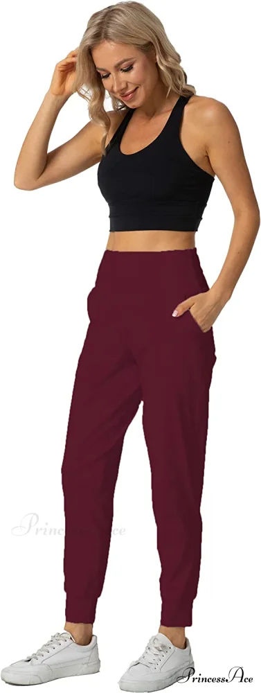 Women's Joggers with Pockets High Waisted Athletic Sports Pants - Image 23