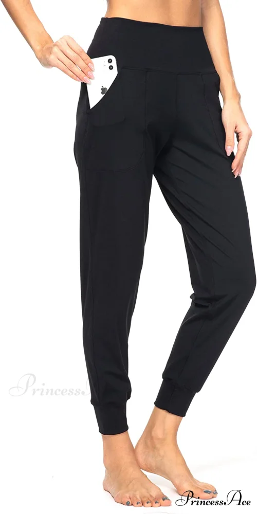Women's Joggers with Pockets High Waisted Athletic Sports Pants - Image 45