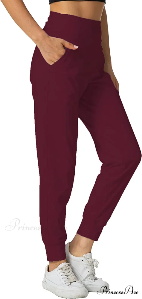 Women's Joggers with Pockets High Waisted Athletic Sports Pants - Image 48