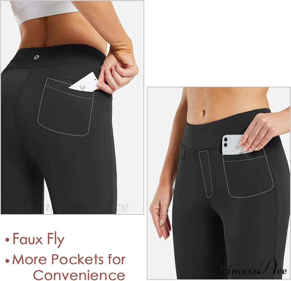 Capri Pants for Women Casual Pull On Yoga Dress Capris - Image 9