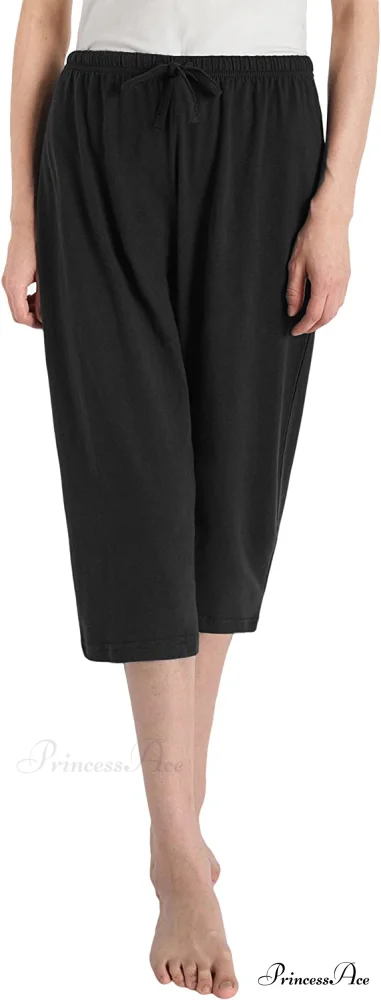 Women's Cotton Capri Pants Sleep Capris - Image 20