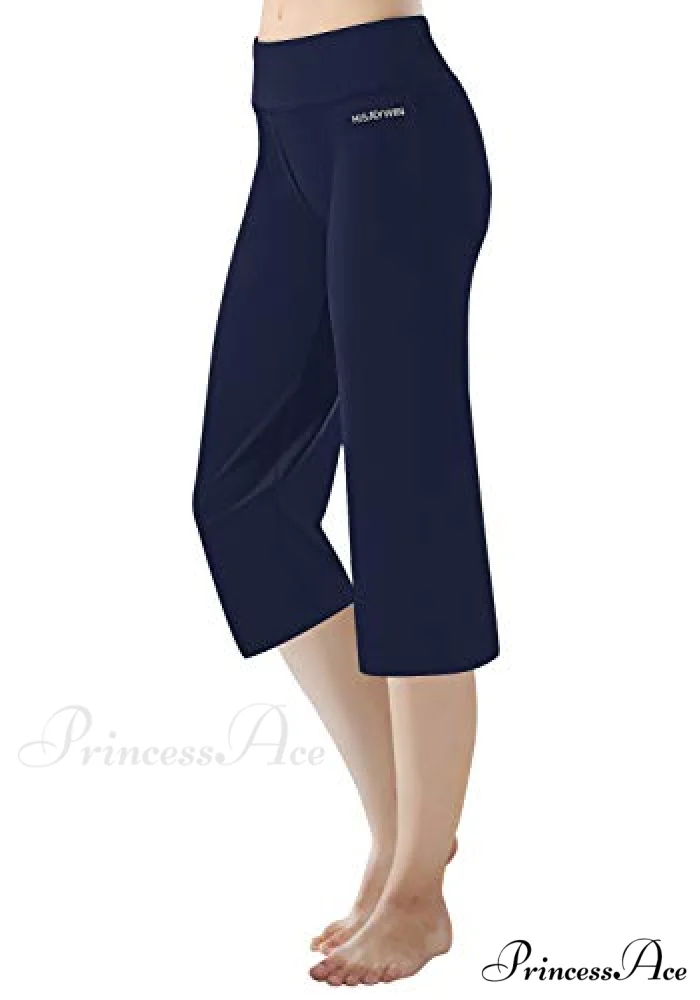 Capri Petite Regular Tall Length Women's Straight Leg Yoga Pants - Image 17