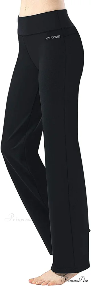 Capri Petite Regular Tall Length Women's Straight Leg Yoga Pants - Image 20