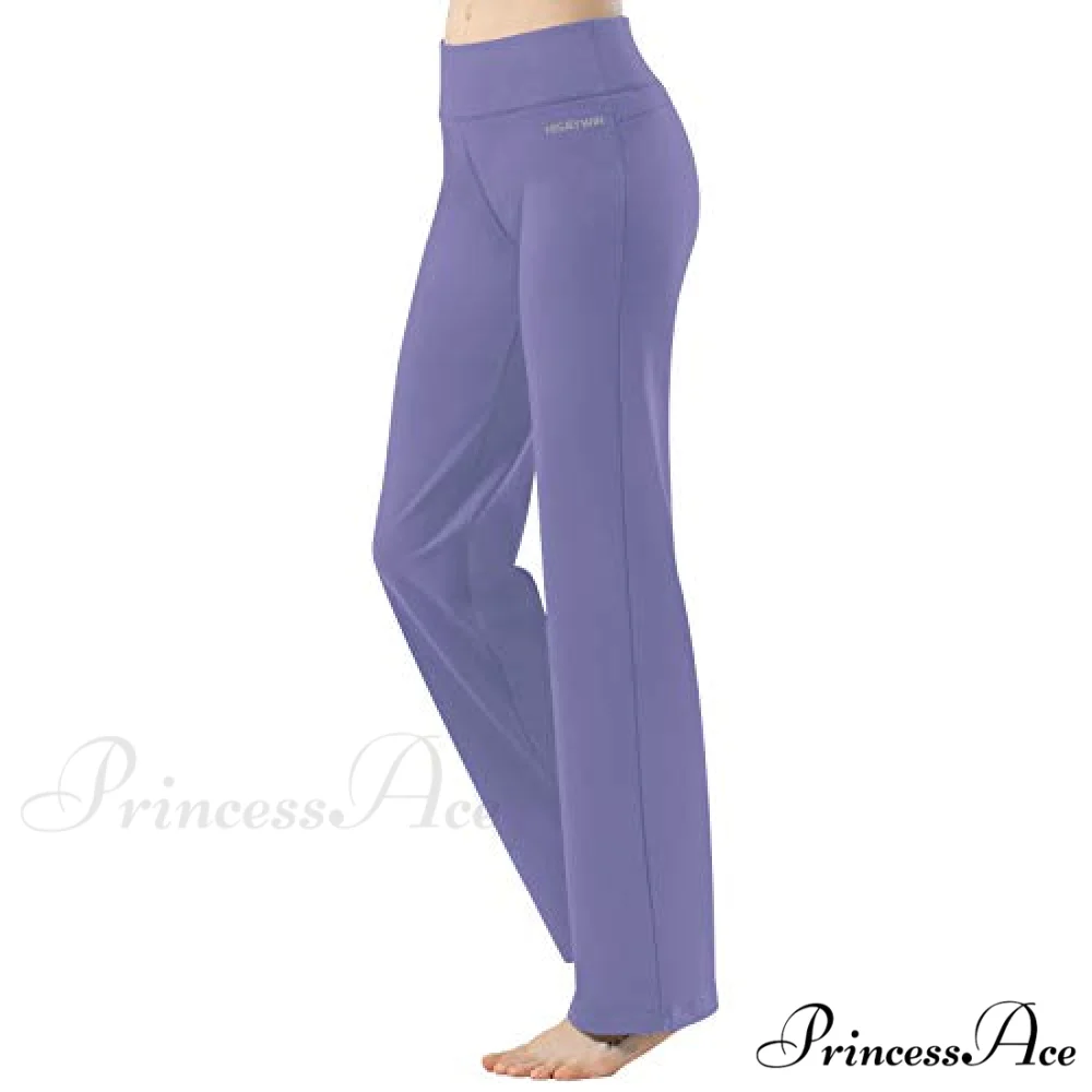 Capri Petite Regular Tall Length Women's Straight Leg Yoga Pants - Image 7
