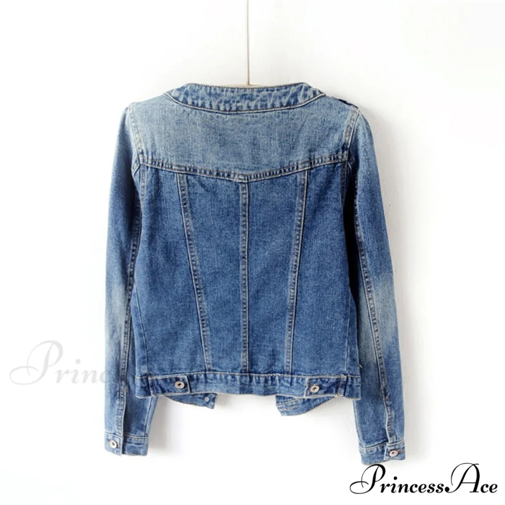 DenimLong Sleeve Casual Jacket - Image 2