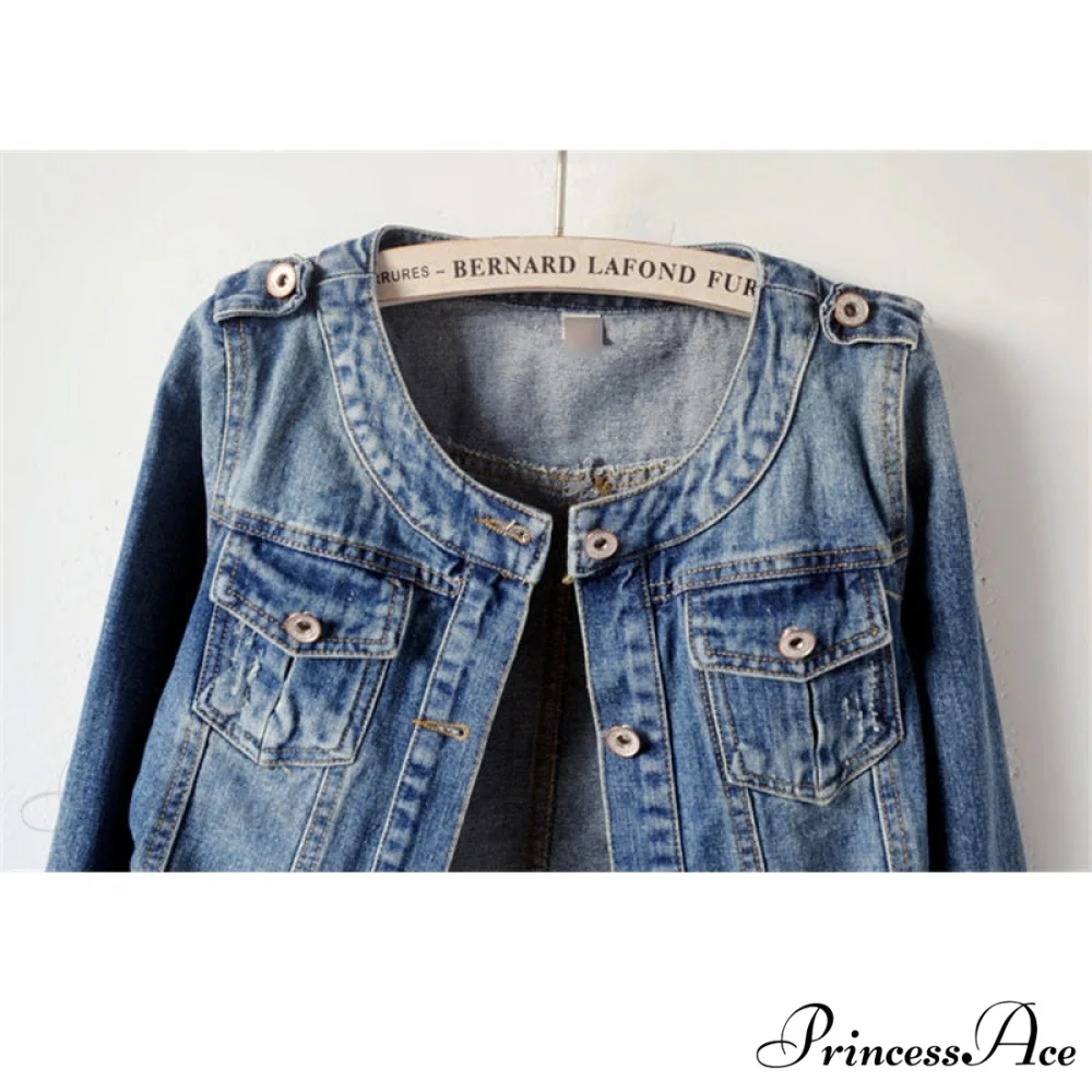 DenimLong Sleeve Casual Jacket - Image 4