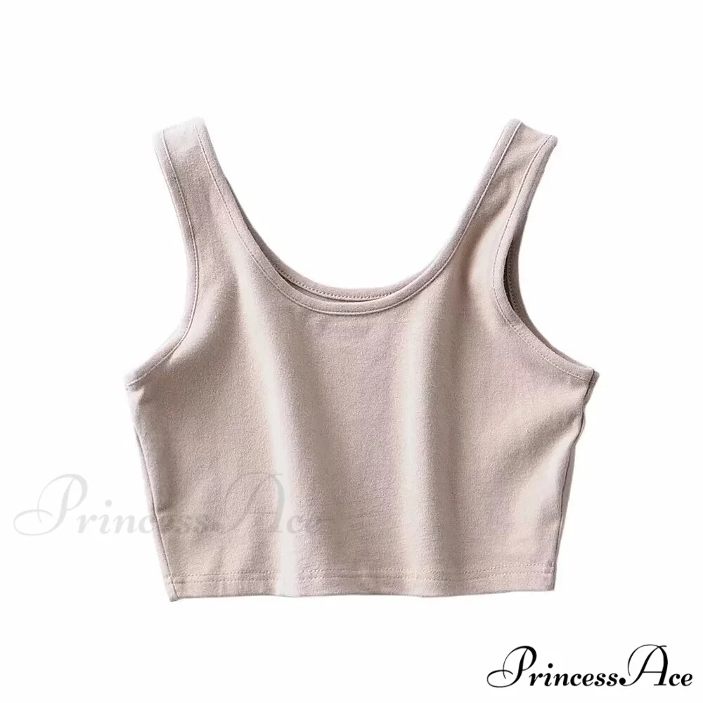 White Cute Short Crop Tops - Image 11
