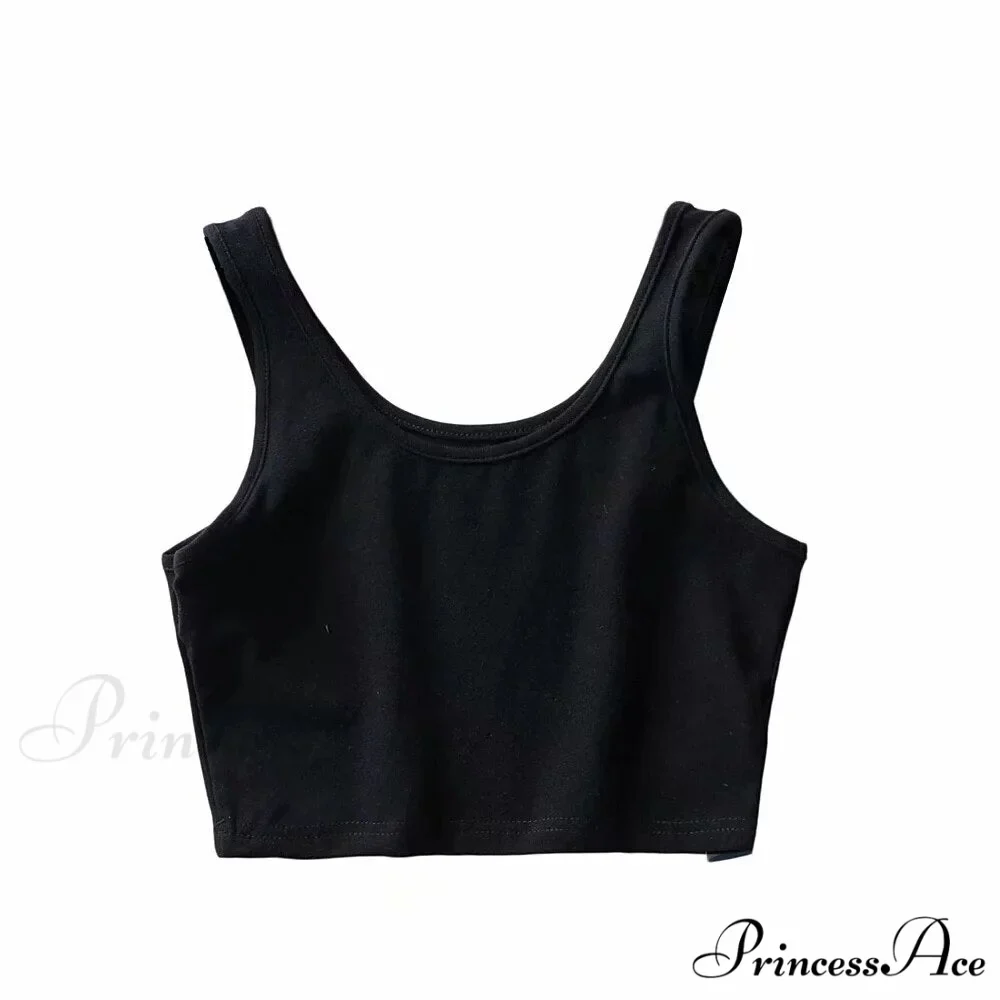 White Cute Short Crop Tops - Image 12