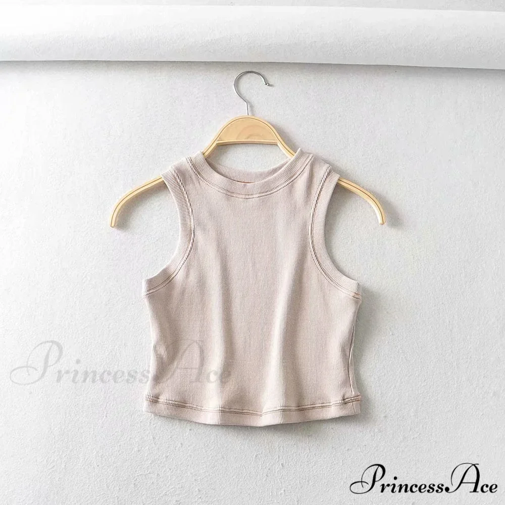 White Cute Short Crop Tops - Image 6
