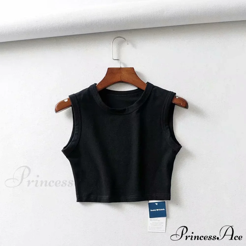 White Cute Short Crop Tops - Image 7