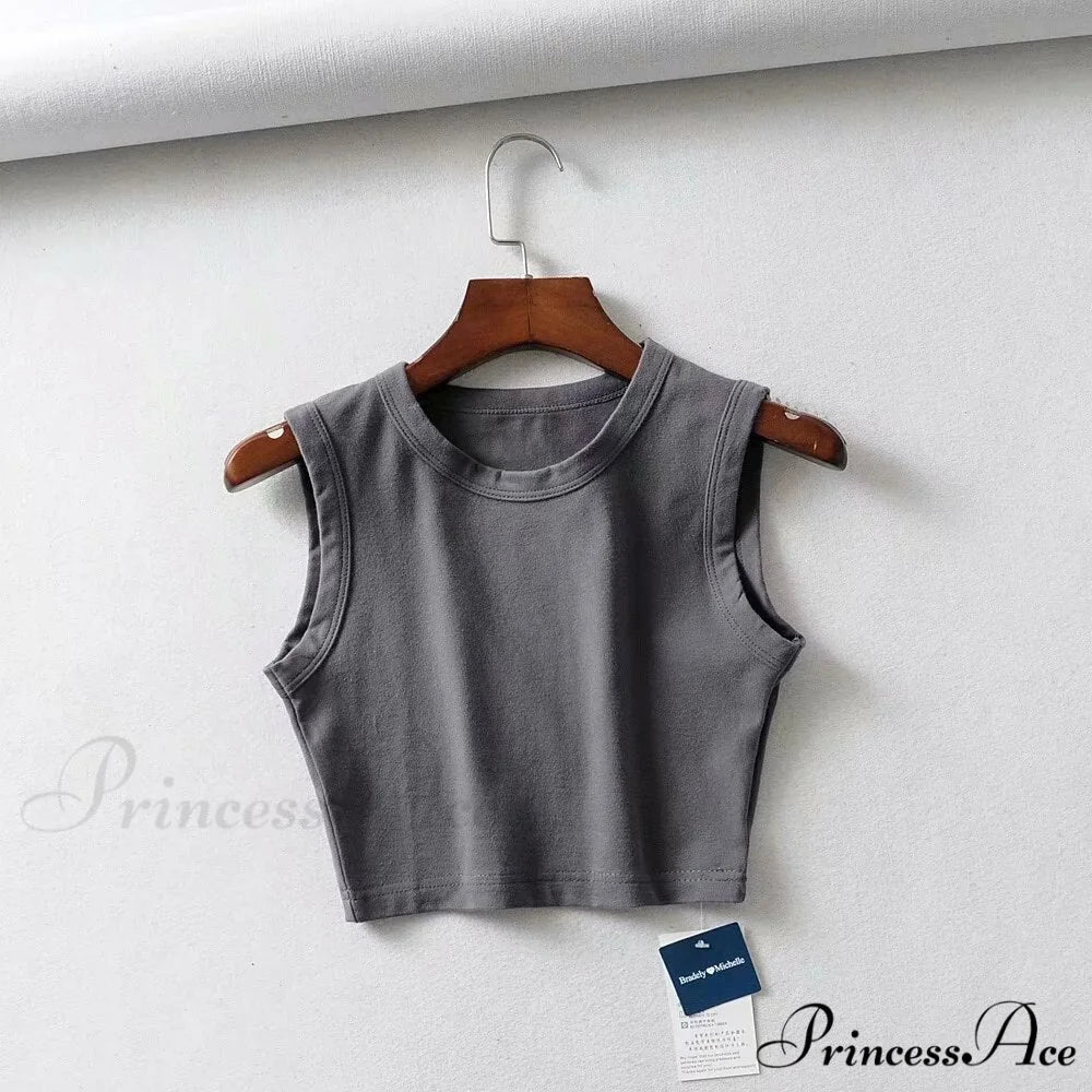 White Cute Short Crop Tops - Image 9