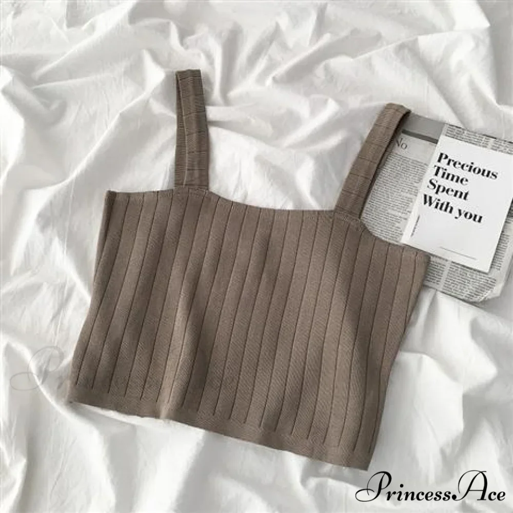 Multi-color Solid Basic Knitting Tops - Image 9