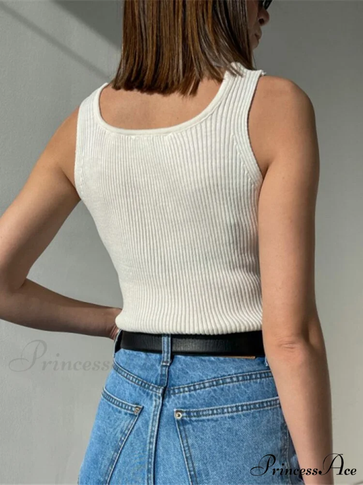 Y2K Knitted Sexy Cropped Corset - Image 5