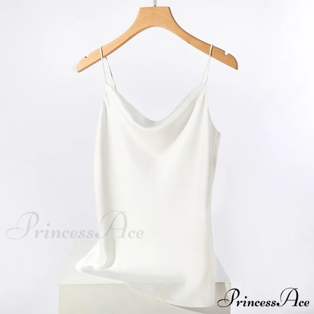 Satin Thin Wild Solid Camis - Image 4