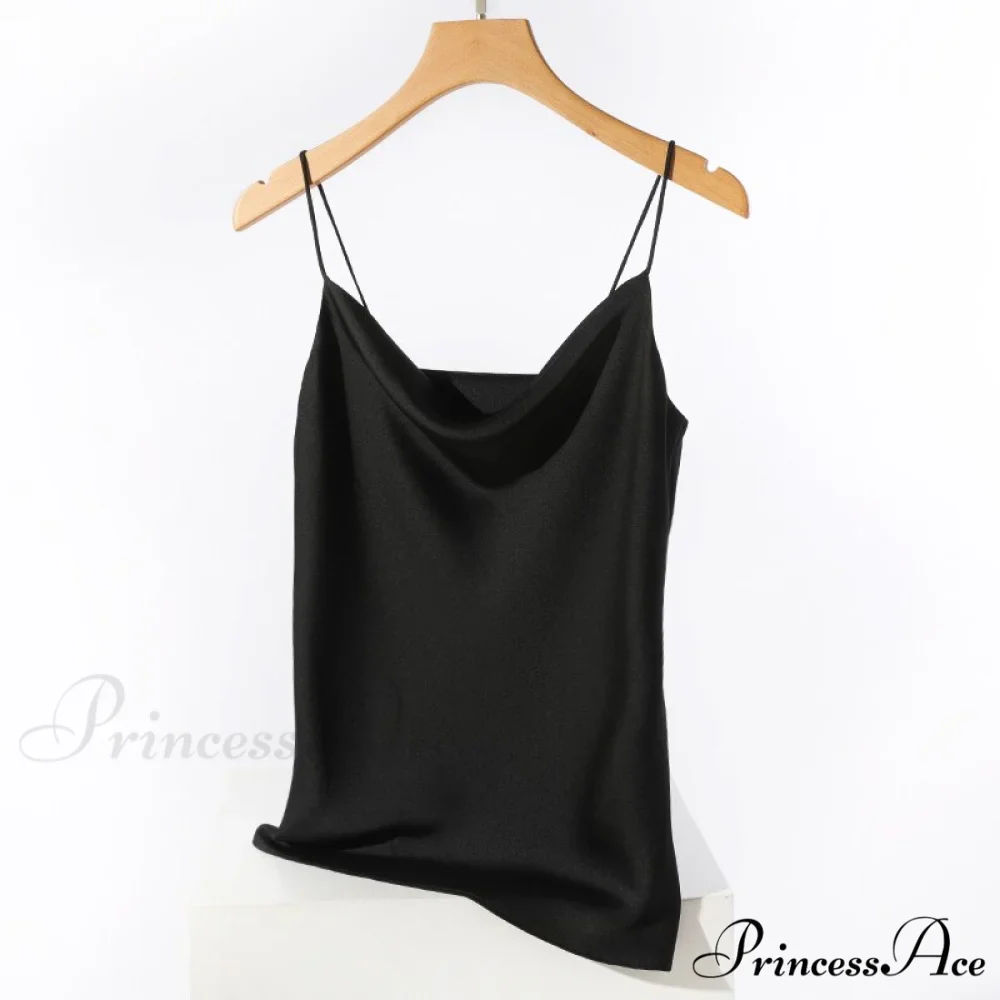 Satin Thin Wild Solid Camis - Image 5