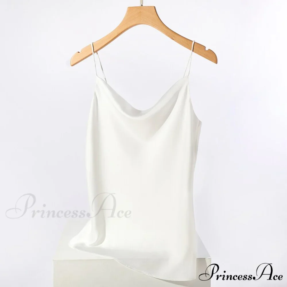 Satin Thin Wild Solid Camis - Image 7