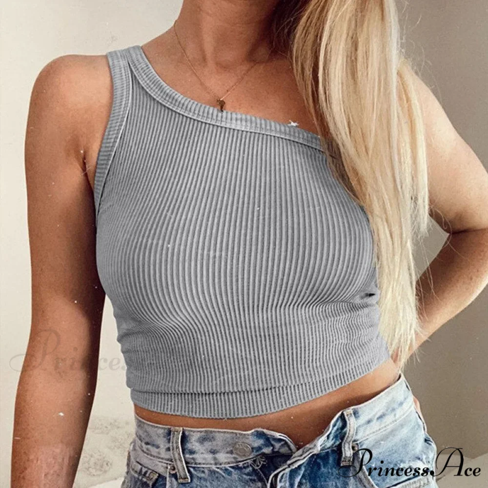 Ribbed Knitted Tank Top - Image 4