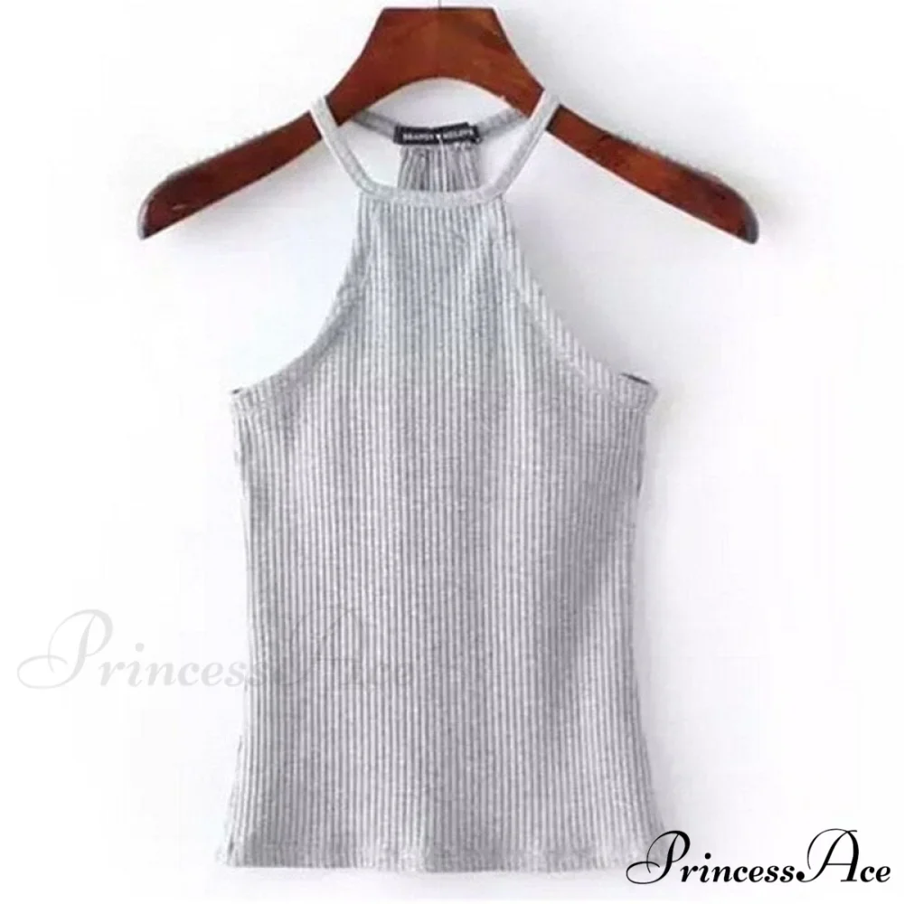 Casual Knit Basic Tank Top - Image 10